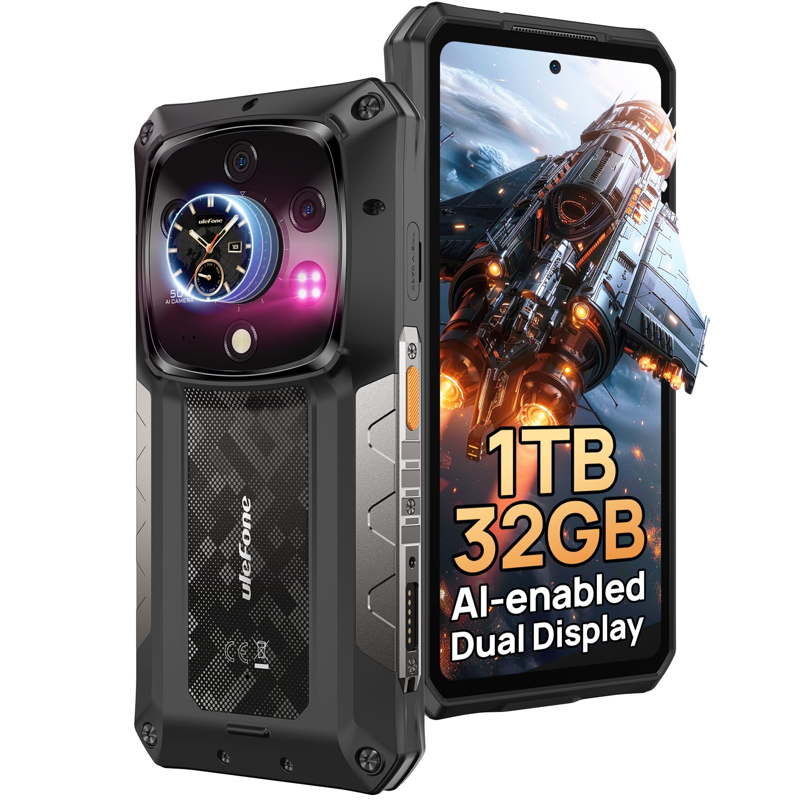 UleFone armor 28 Ultra 非サーマルバージョン Ulefone Armor 28 Ultra Thermal Version 5G AI Rugged Phone